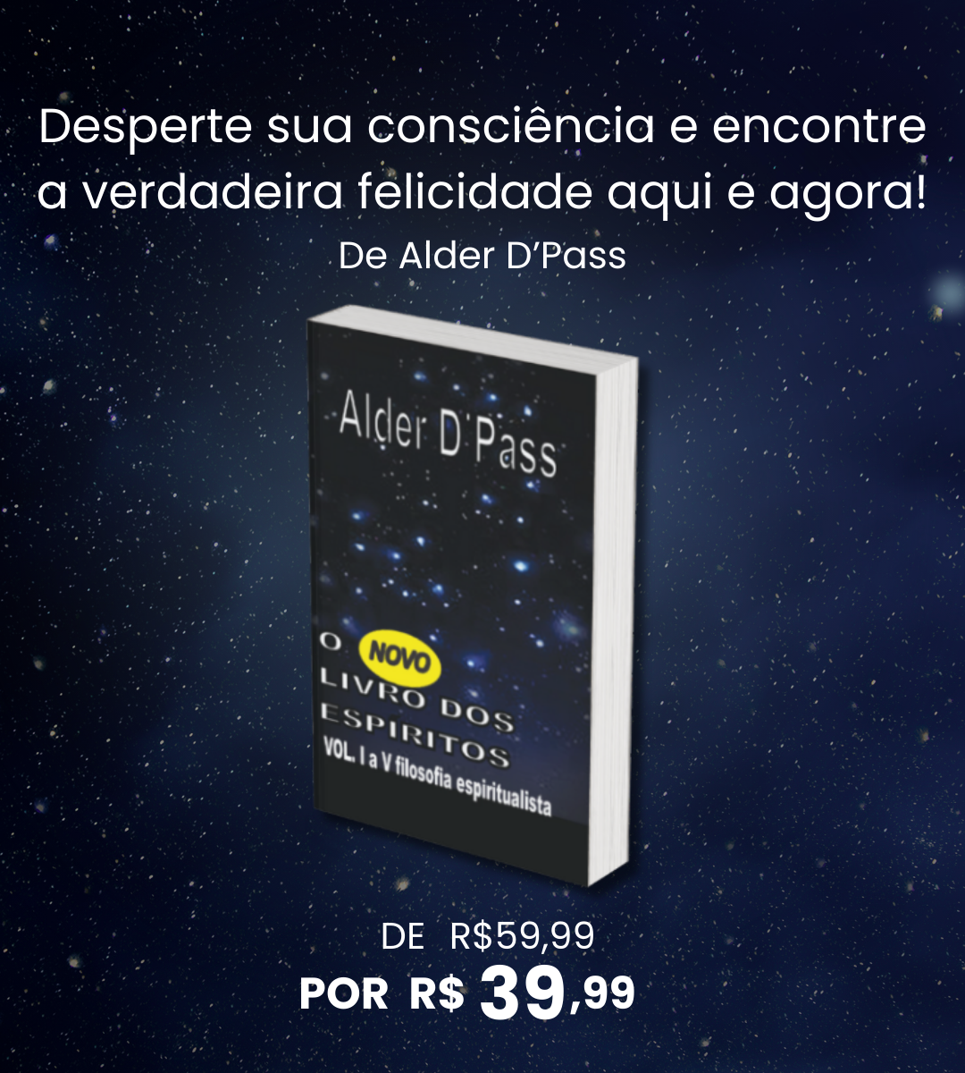 Aproveite nossa promoção especial de 50% de desconto nos livros; O NOVO LIVRO DOS ESPÍRITOS e QUERIDA CAROL.COM’’ (8)